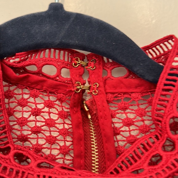 Self Portrait Red Dress - Picture 3 of 4